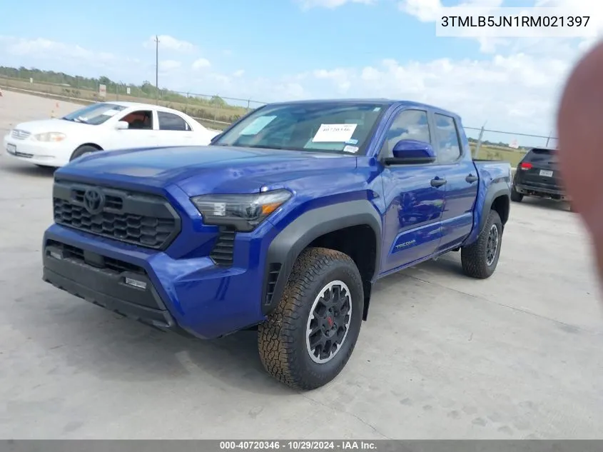 2024 Toyota Tacoma Trd Off Road VIN: 3TMLB5JN1RM021397 Lot: 40720346