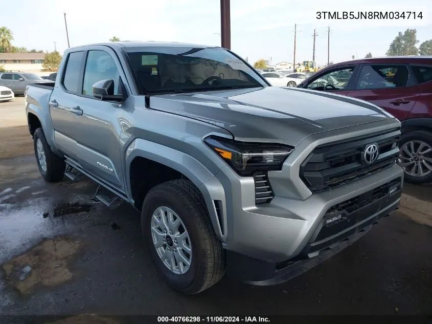 2024 Toyota Tacoma Sr5 VIN: 3TMLB5JN8RM034714 Lot: 40766298