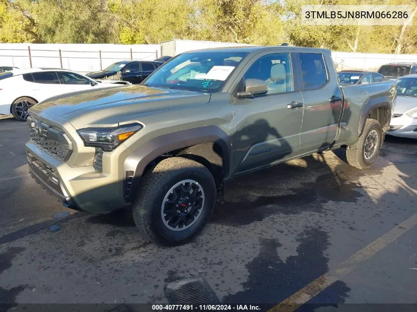 2024 Toyota Tacoma Trd Off Road VIN: 3TMLB5JN8RM066286 Lot: 40777491