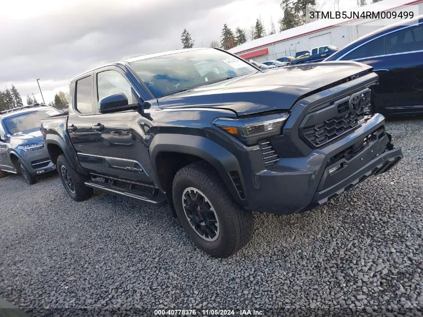 2024 Toyota Tacoma Trd Off Road VIN: 3TMLB5JN4RM009499 Lot: 40778376