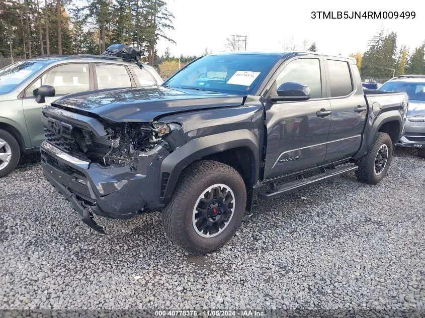 2024 Toyota Tacoma Trd Off Road VIN: 3TMLB5JN4RM009499 Lot: 40778376