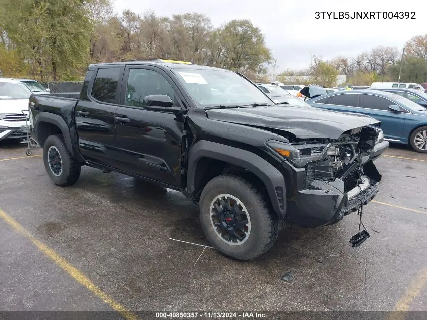 2024 Toyota Tacoma Trd Off Road VIN: 3TYLB5JNXRT004392 Lot: 40850357