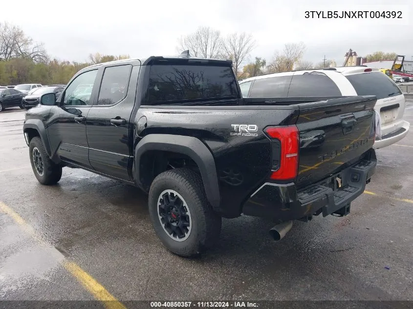 2024 Toyota Tacoma Trd Off Road VIN: 3TYLB5JNXRT004392 Lot: 40850357