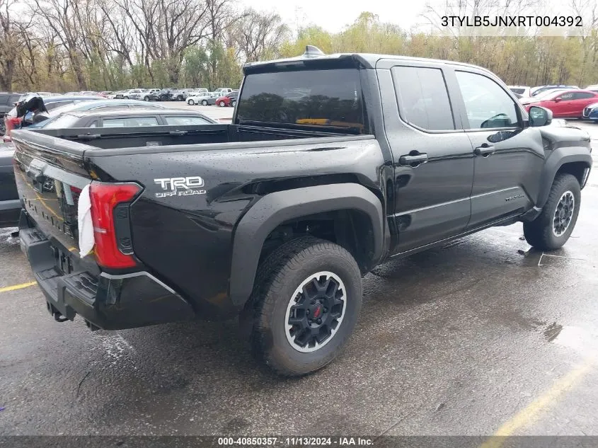 2024 Toyota Tacoma Trd Off Road VIN: 3TYLB5JNXRT004392 Lot: 40850357