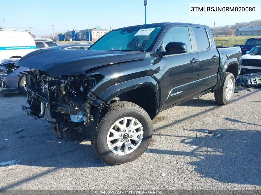 2024 Toyota Tacoma Sr5 VIN: 3TMLB5JN0RM020080 Lot: 40859223