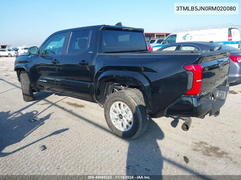 2024 Toyota Tacoma Sr5 VIN: 3TMLB5JN0RM020080 Lot: 40859223