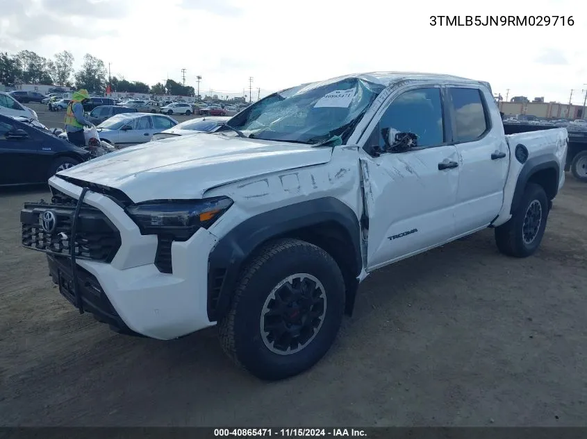 2024 Toyota Tacoma Trd Off Road VIN: 3TMLB5JN9RM029716 Lot: 40865471