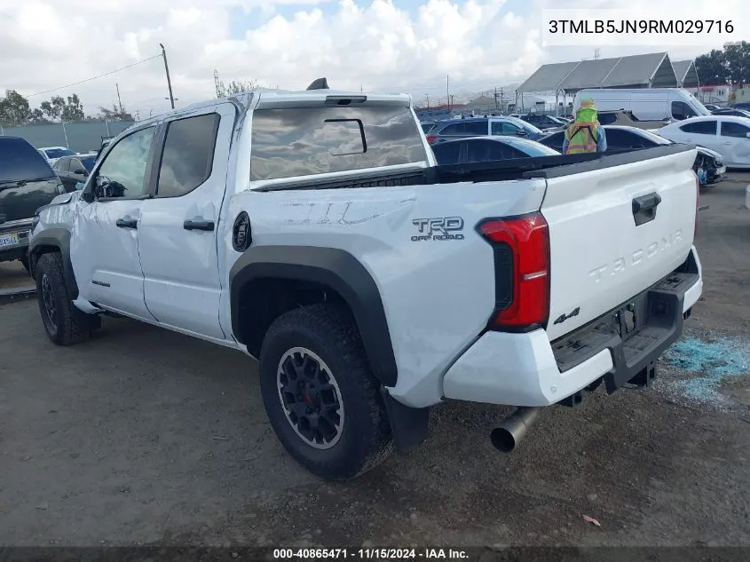 2024 Toyota Tacoma Trd Off Road VIN: 3TMLB5JN9RM029716 Lot: 40865471