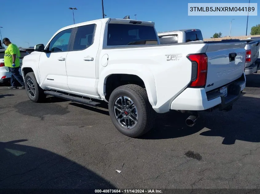 2024 Toyota Tacoma Trd Sport VIN: 3TMLB5JNXRM044189 Lot: 40873684