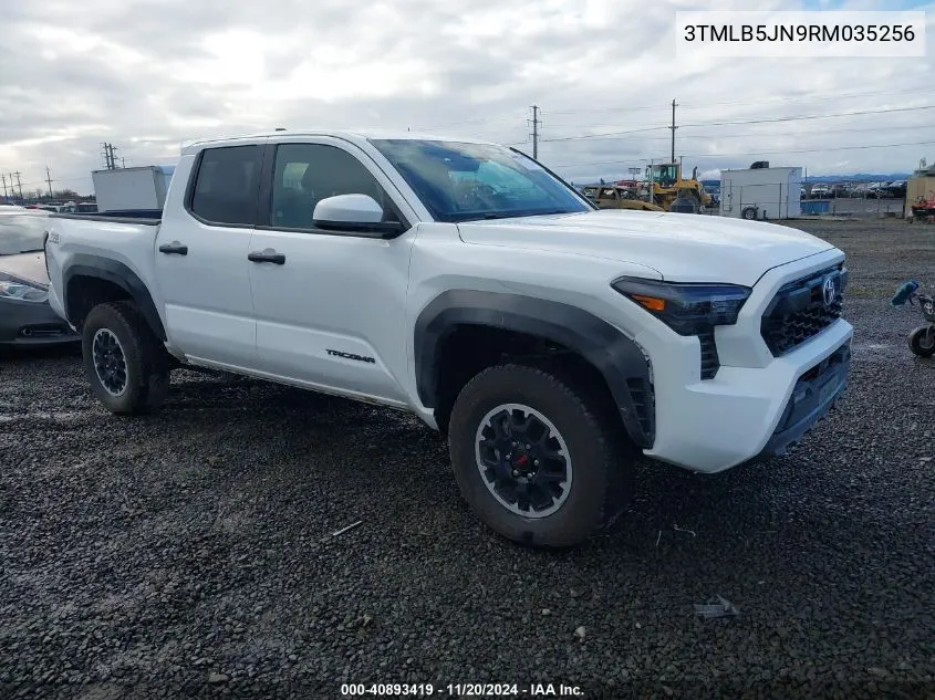 2024 Toyota Tacoma Trd Off Road VIN: 3TMLB5JN9RM035256 Lot: 40893419