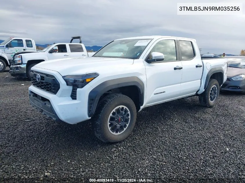 2024 Toyota Tacoma Trd Off Road VIN: 3TMLB5JN9RM035256 Lot: 40893419