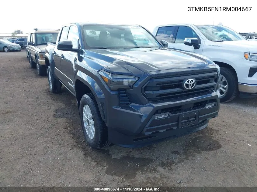 2024 Toyota Tacoma Sr5 VIN: 3TMKB5FN1RM004667 Lot: 40895674