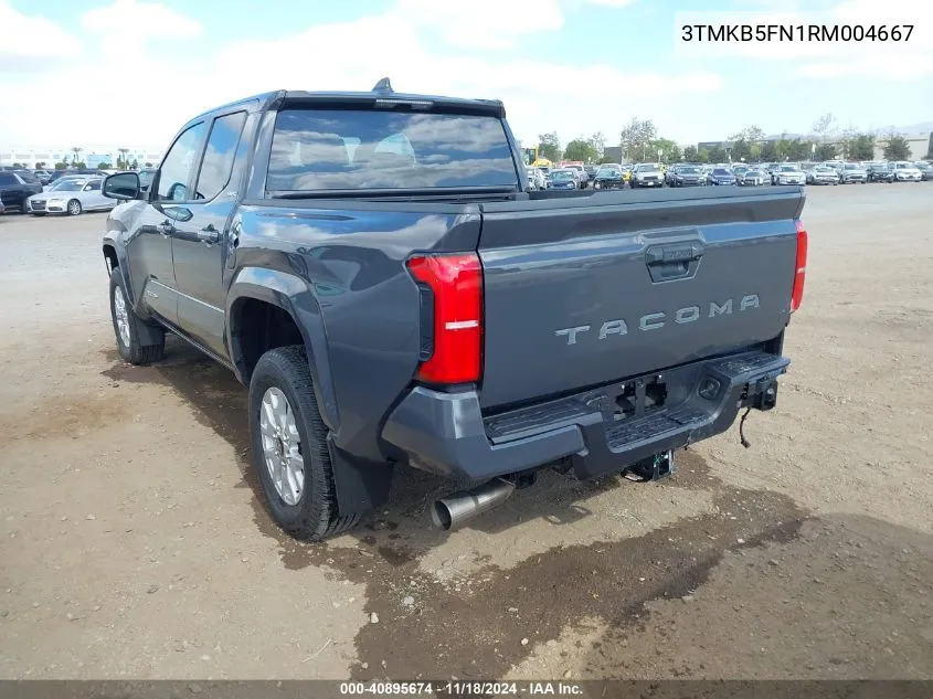 2024 Toyota Tacoma Sr5 VIN: 3TMKB5FN1RM004667 Lot: 40895674