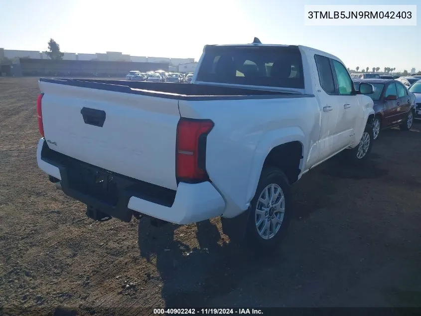 2024 Toyota Tacoma Sr5 VIN: 3TMLB5JN9RM042403 Lot: 40902242