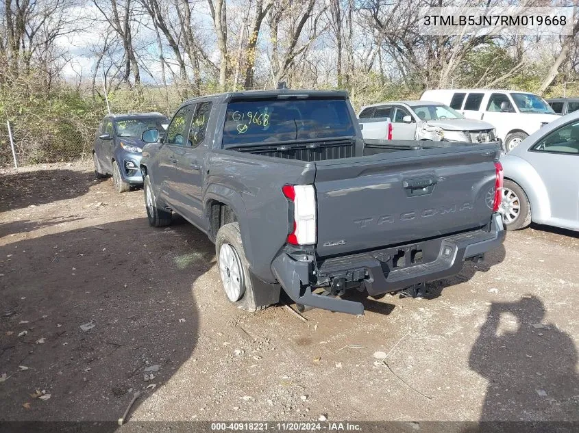 2024 Toyota Tacoma Sr5 VIN: 3TMLB5JN7RM019668 Lot: 40918221