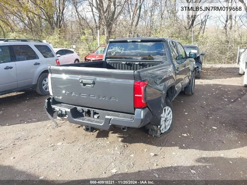 2024 Toyota Tacoma Sr5 VIN: 3TMLB5JN7RM019668 Lot: 40918221