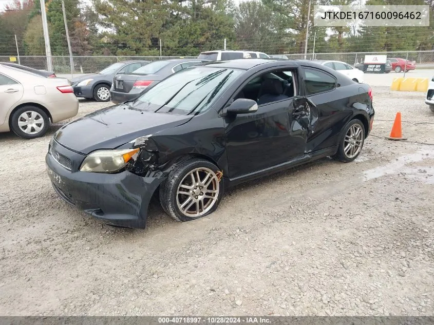 2006 Toyota Scion Tc VIN: JTKDE167160096462 Lot: 40718997