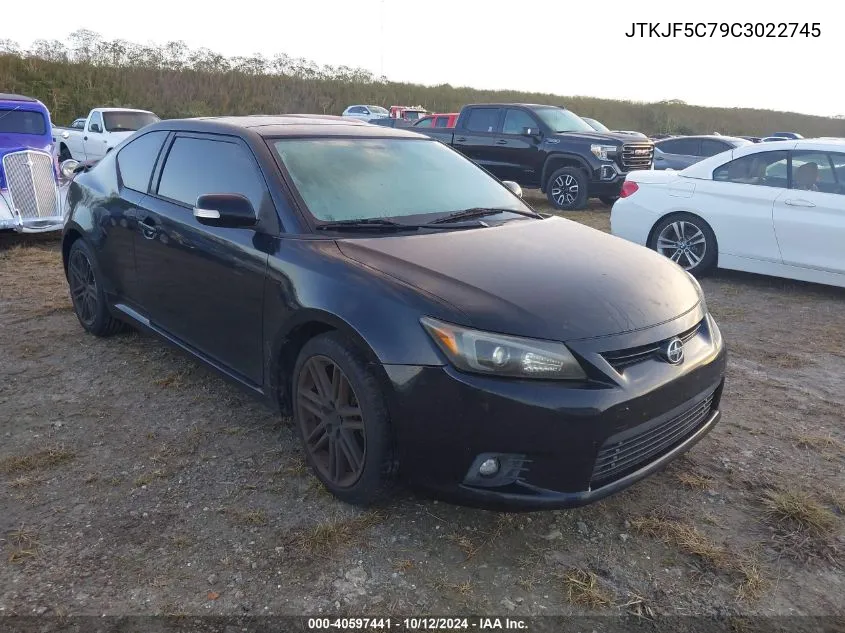 2012 Scion Tc VIN: JTKJF5C79C3022745 Lot: 40597441