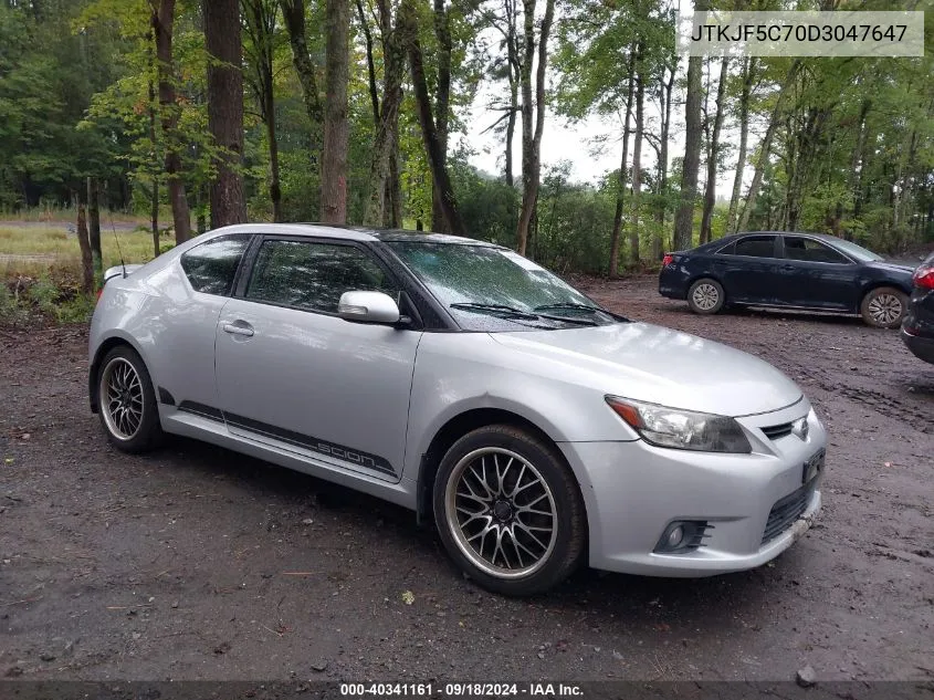 JTKJF5C70D3047647 2013 Toyota Scion Tc