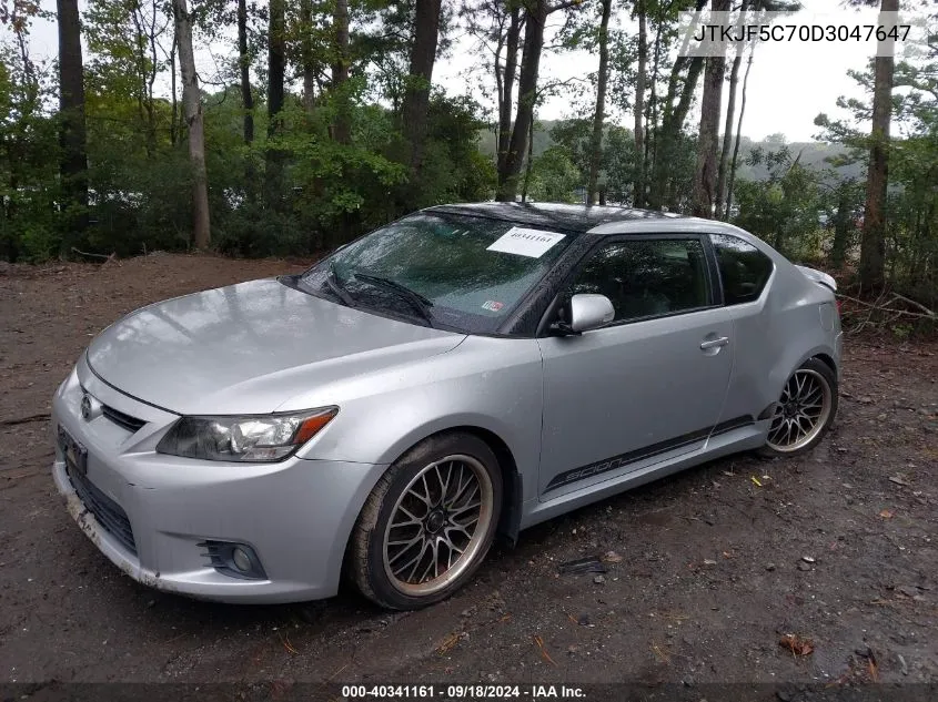 JTKJF5C70D3047647 2013 Toyota Scion Tc