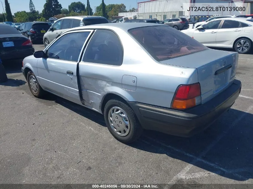 1996 Toyota Tercel Std/Dx VIN: JT2AC52L8T0139080 Lot: 40245056