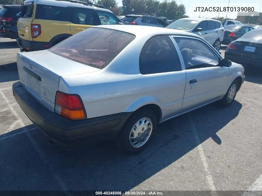 1996 Toyota Tercel Std/Dx VIN: JT2AC52L8T0139080 Lot: 40245056