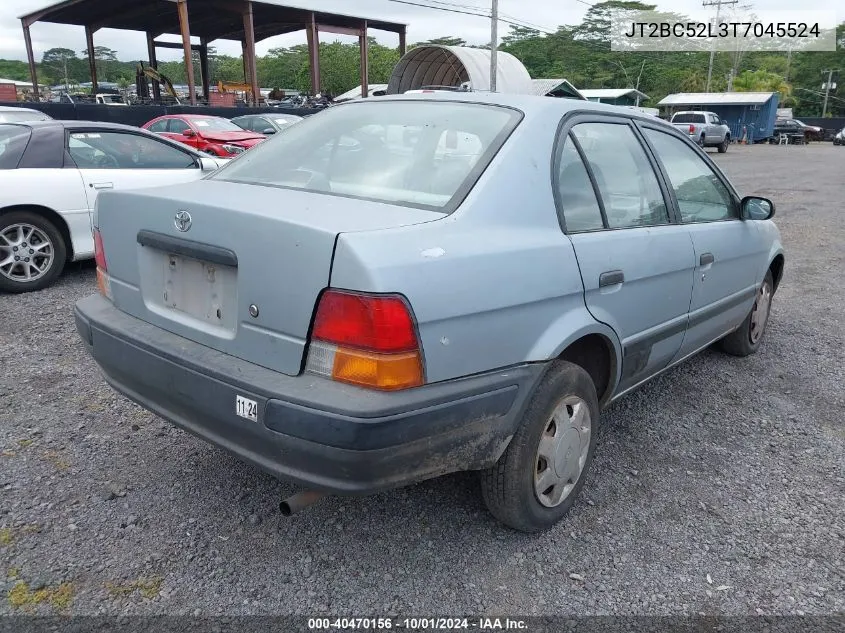 1996 Toyota Tercel Dx VIN: JT2BC52L3T7045524 Lot: 40470156