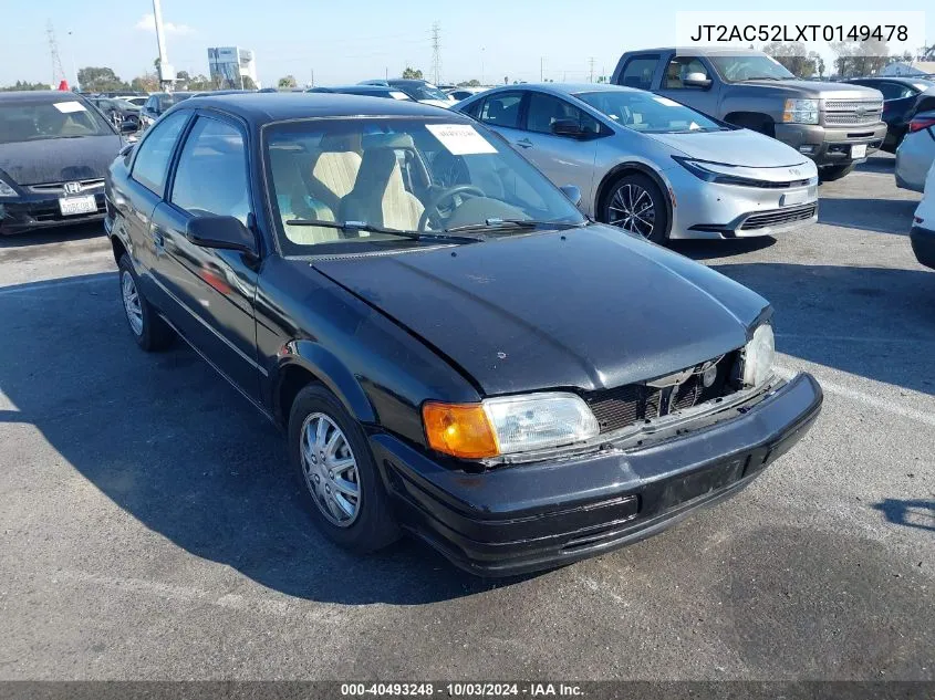 1996 Toyota Tercel Std/Dx VIN: JT2AC52LXT0149478 Lot: 40493248