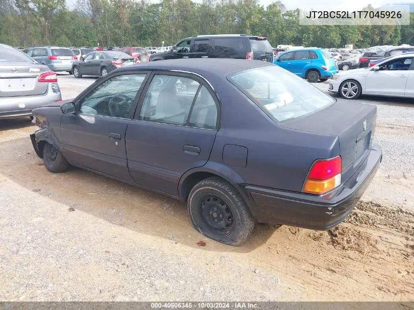 1996 Toyota Tercel Dx VIN: JT2BC52L1T7045926 Lot: 40506345