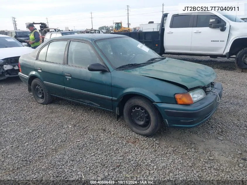 1996 Toyota Tercel Dx VIN: JT2BC52L7T7040911 Lot: 40556489