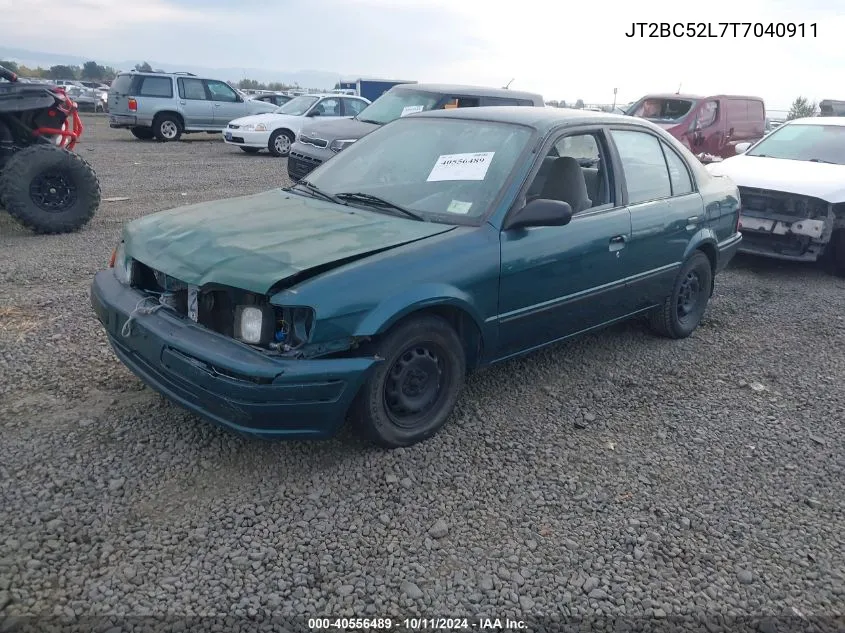 1996 Toyota Tercel Dx VIN: JT2BC52L7T7040911 Lot: 40556489