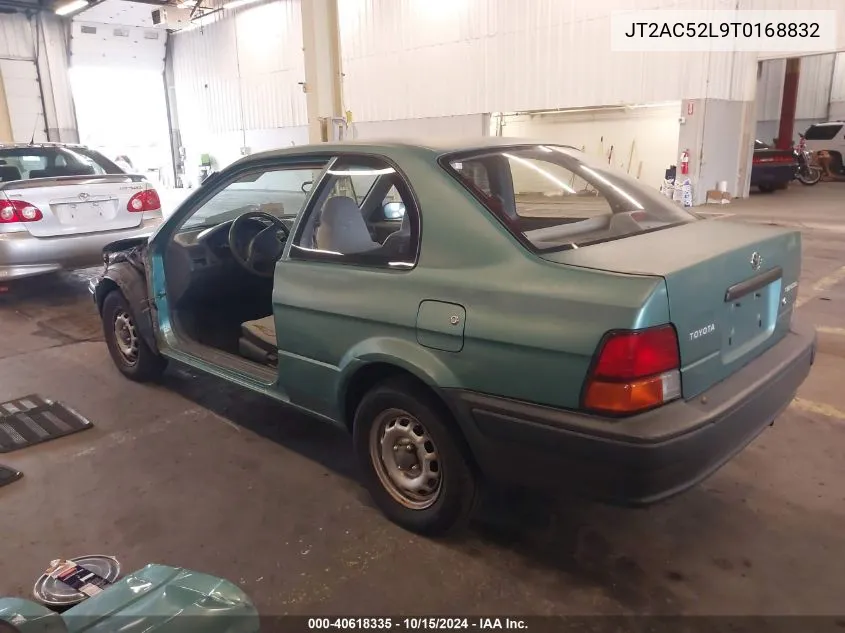 1996 Toyota Tercel Std/Dx VIN: JT2AC52L9T0168832 Lot: 40618335