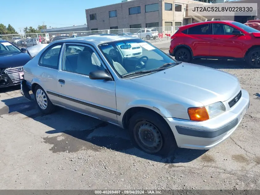 1997 Toyota Tercel Ce VIN: JT2AC52L8V0228330 Lot: 40269487