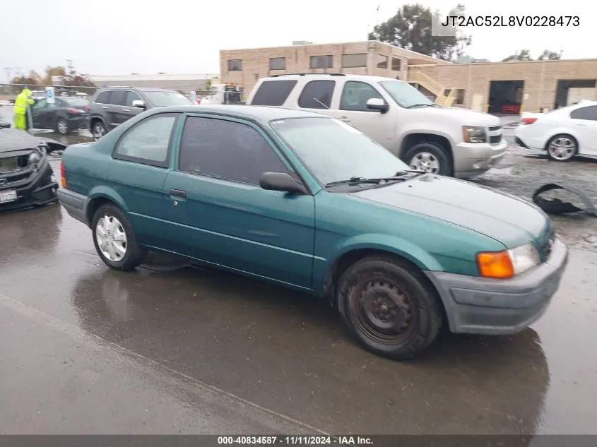 1997 Toyota Tercel Ce VIN: JT2AC52L8V0228473 Lot: 40834587