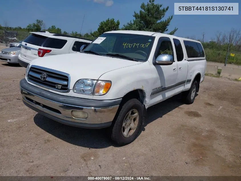 5TBBT44181S130741 2001 Toyota Tundra Sr5 V8