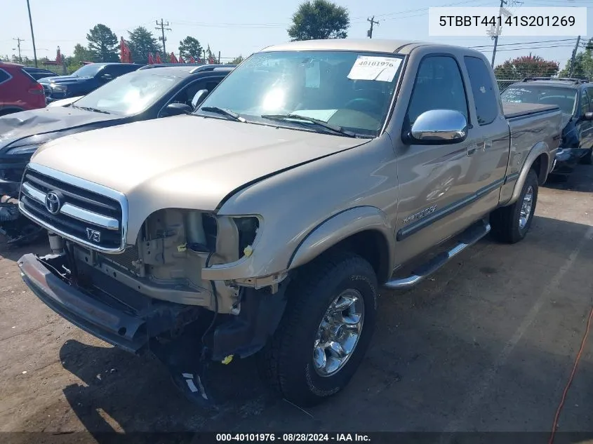 5TBBT44141S201269 2001 Toyota Tundra Sr5 V8