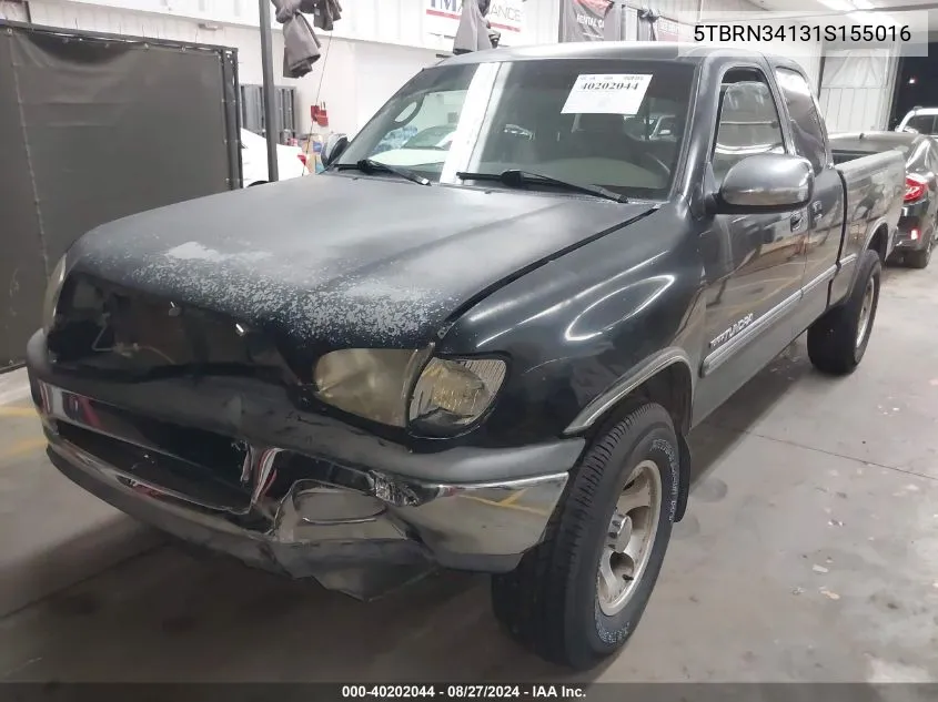 5TBRN34131S155016 2001 Toyota Tundra Sr5