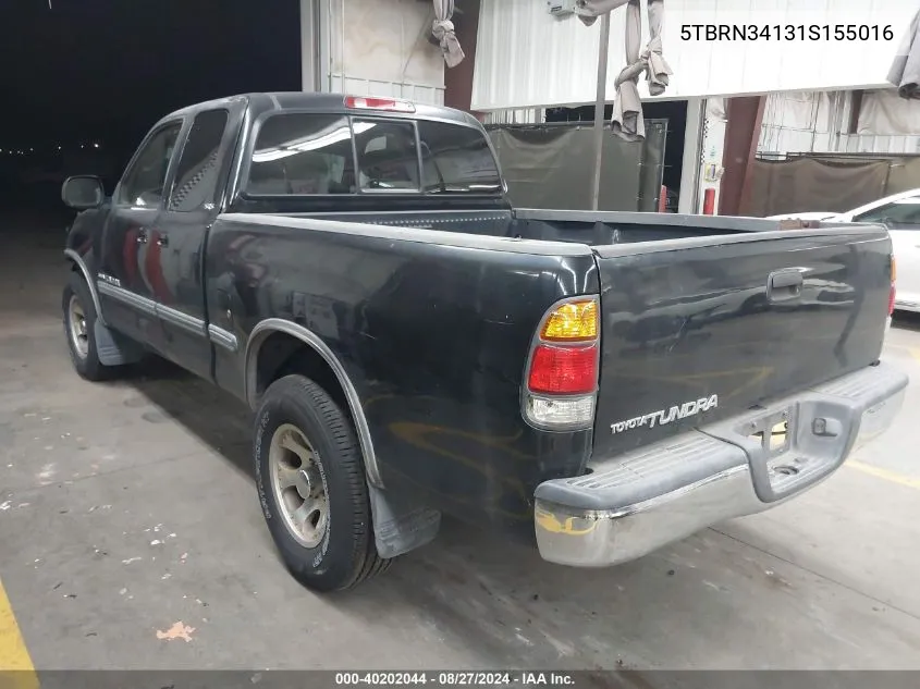 5TBRN34131S155016 2001 Toyota Tundra Sr5