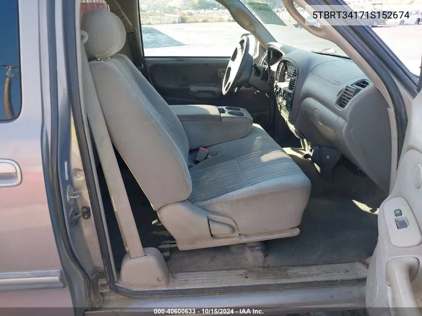 5TBRT34171S152674 2001 Toyota Tundra Sr5 V8