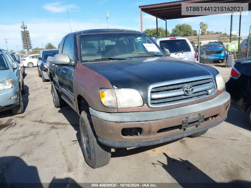 2001 Toyota Tundra Sr5 V8 VIN: 5TBBT44121S162021 Lot: 40609920