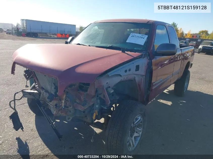 5TBBT48121S159128 2001 Toyota Tundra Ltd V8