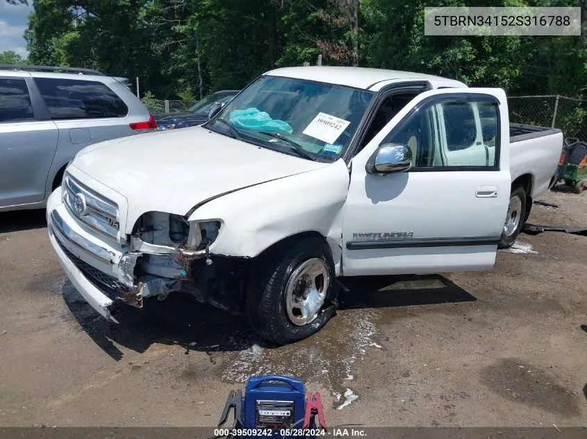 5TBRN34152S316788 2002 Toyota Tundra Sr5