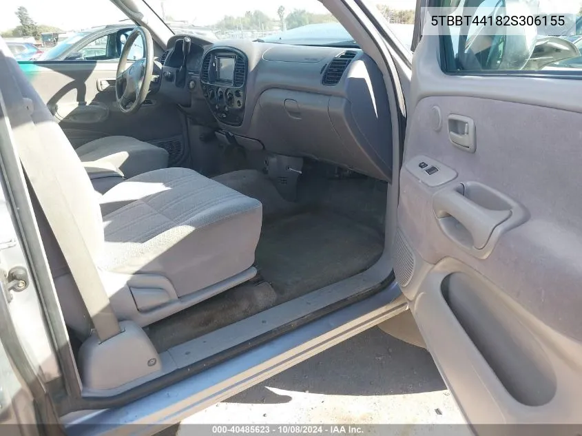 5TBBT44182S306155 2002 Toyota Tundra Sr5 V8