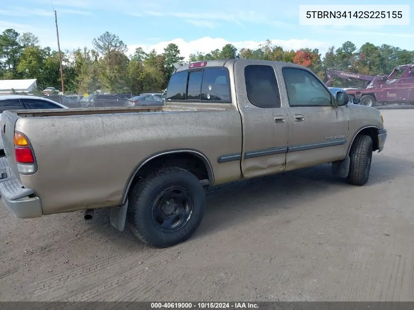 5TBRN34142S225155 2002 Toyota Tundra Sr5