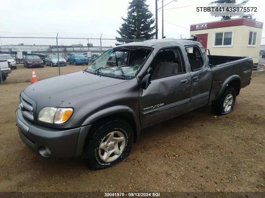 5TBBT44143S375572 2003 Toyota Tundra Access Cab Sr5