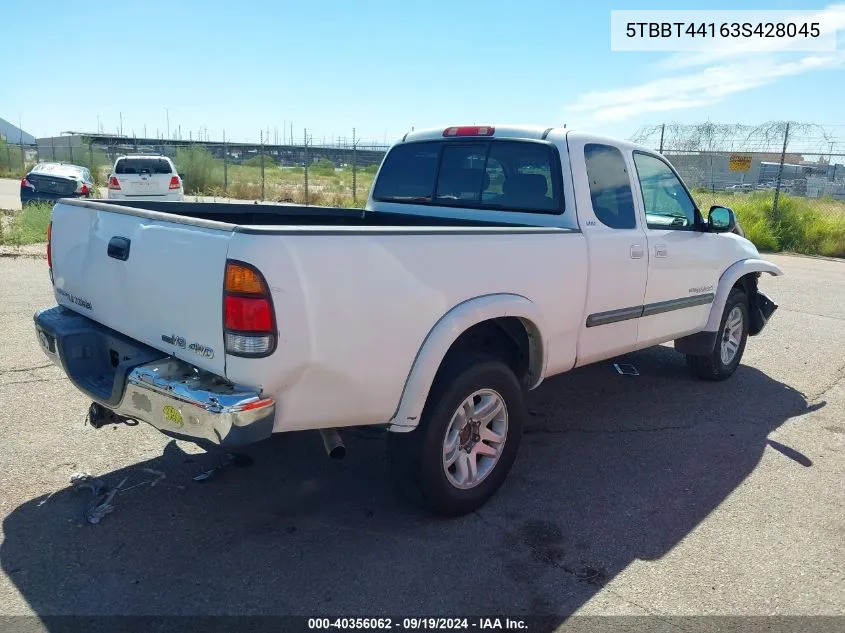 5TBBT44163S428045 2003 Toyota Tundra Sr5 V8