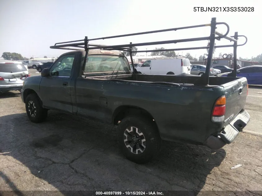 5TBJN321X3S353028 2003 Toyota Tundra