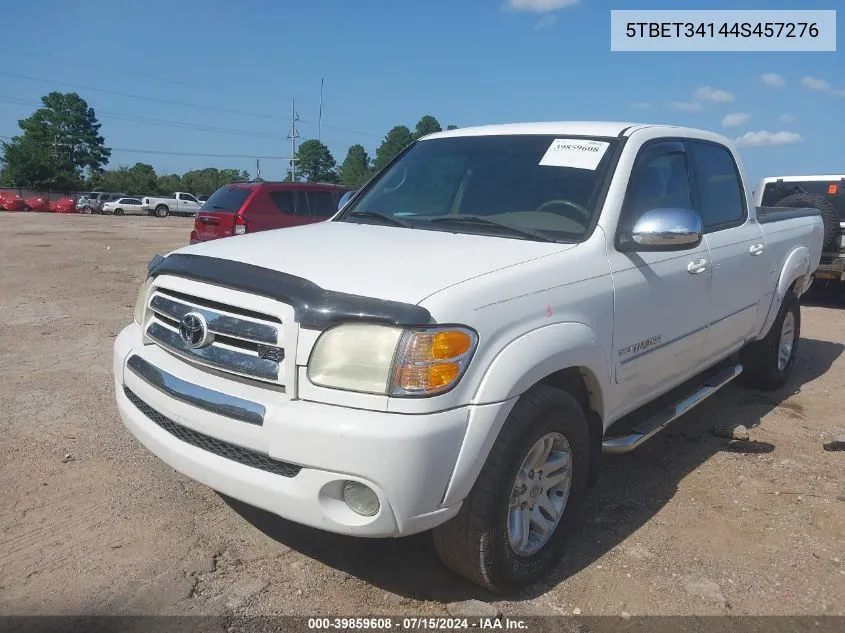 2004 Toyota Tundra Sr5 V8 VIN: 5TBET34144S457276 Lot: 39859608