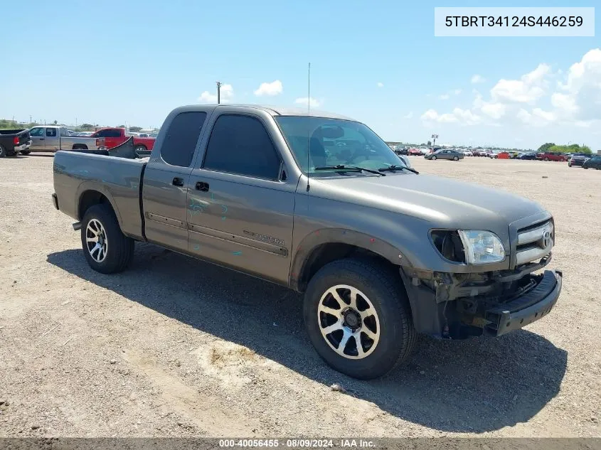 5TBRT34124S446259 2004 Toyota Tundra Sr5 V8