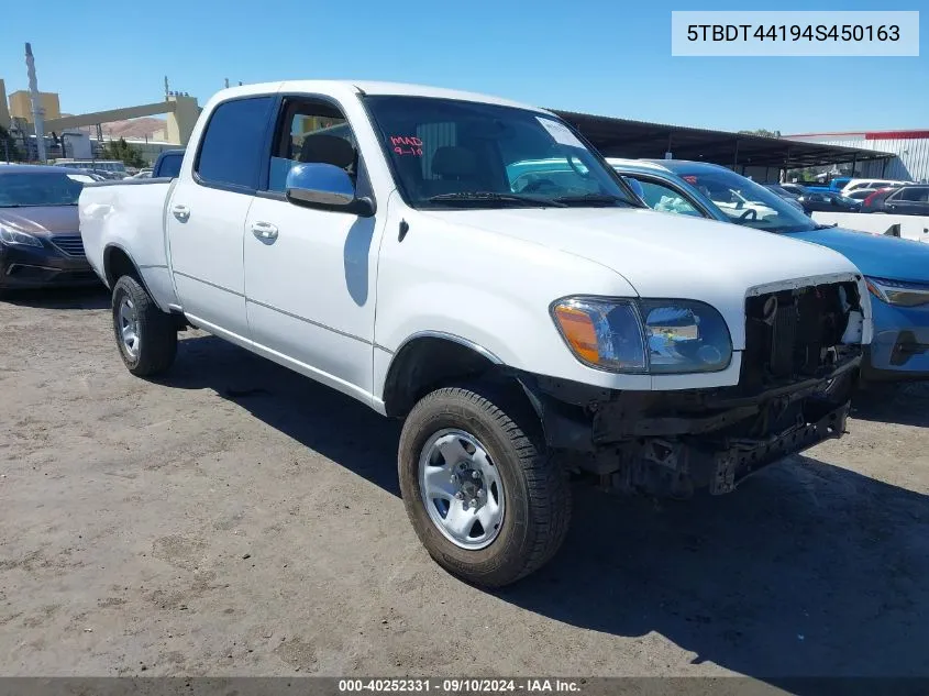 5TBDT44194S450163 2004 Toyota Tundra Sr5 V8